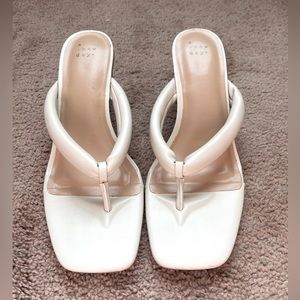 Elvie Square Toe Heels - A New Day